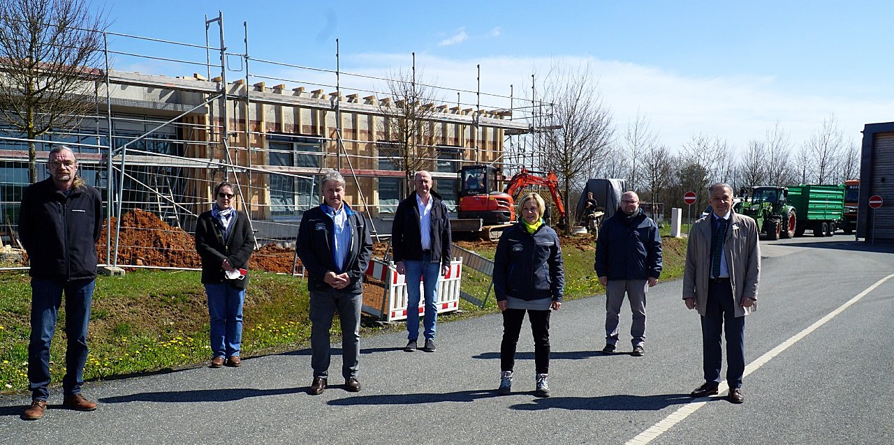 Fortschritt auf der Deponie: Neubau eint alles unter einem Dach