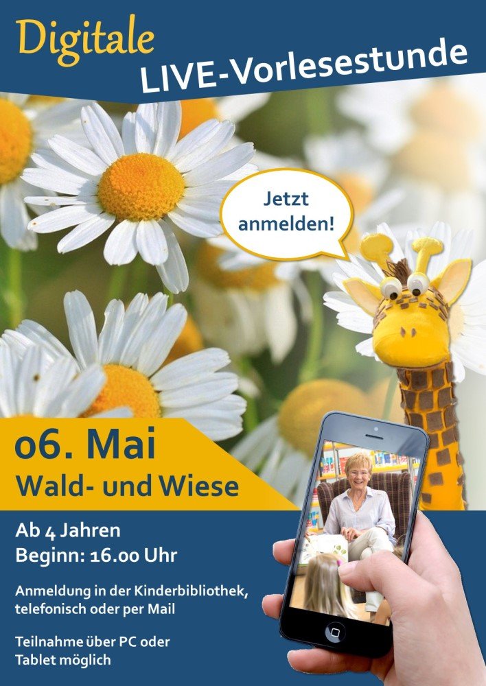 Vorlesestunde für Kinder: Wald- und Wiesengeschichten