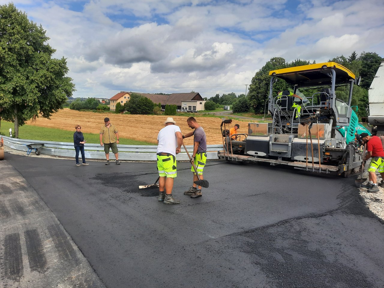 Breiter und flacher – Roschau bekommt neue Zufahrt