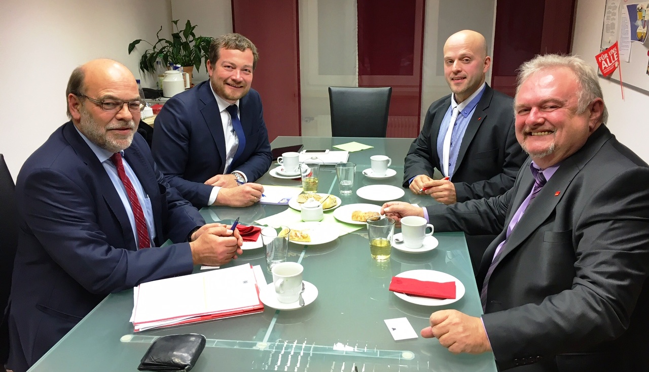 Arbeit trägt Früchte: Grötsch und Spinrath besuchen EURES