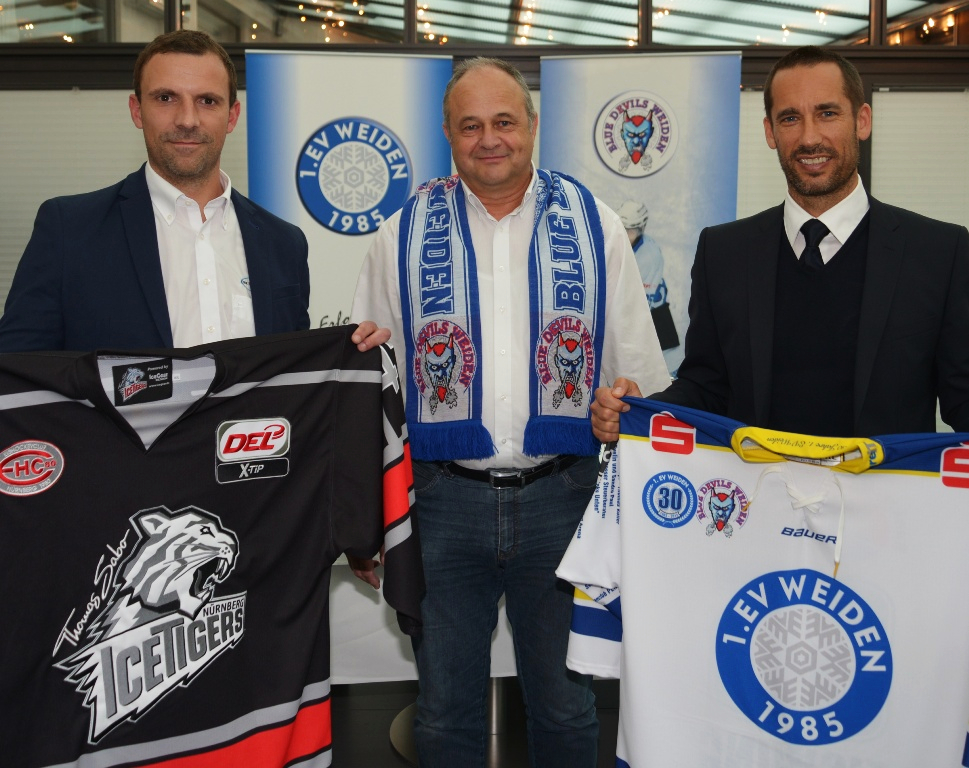 Blue Devils Weiden neuer Partner der Thomas Sabo Ice Tigers