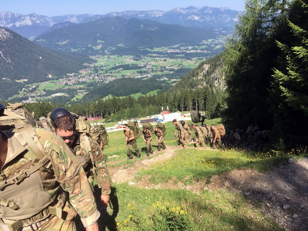Bis zu 1.000 Höhenmeter: Soldaten stellen sich Edelweißmarsch