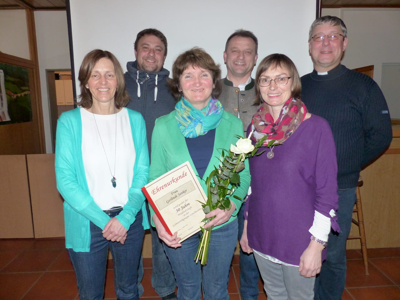 Viel Lob für die Gymnastikgruppe der DJK-Leuchtenberg