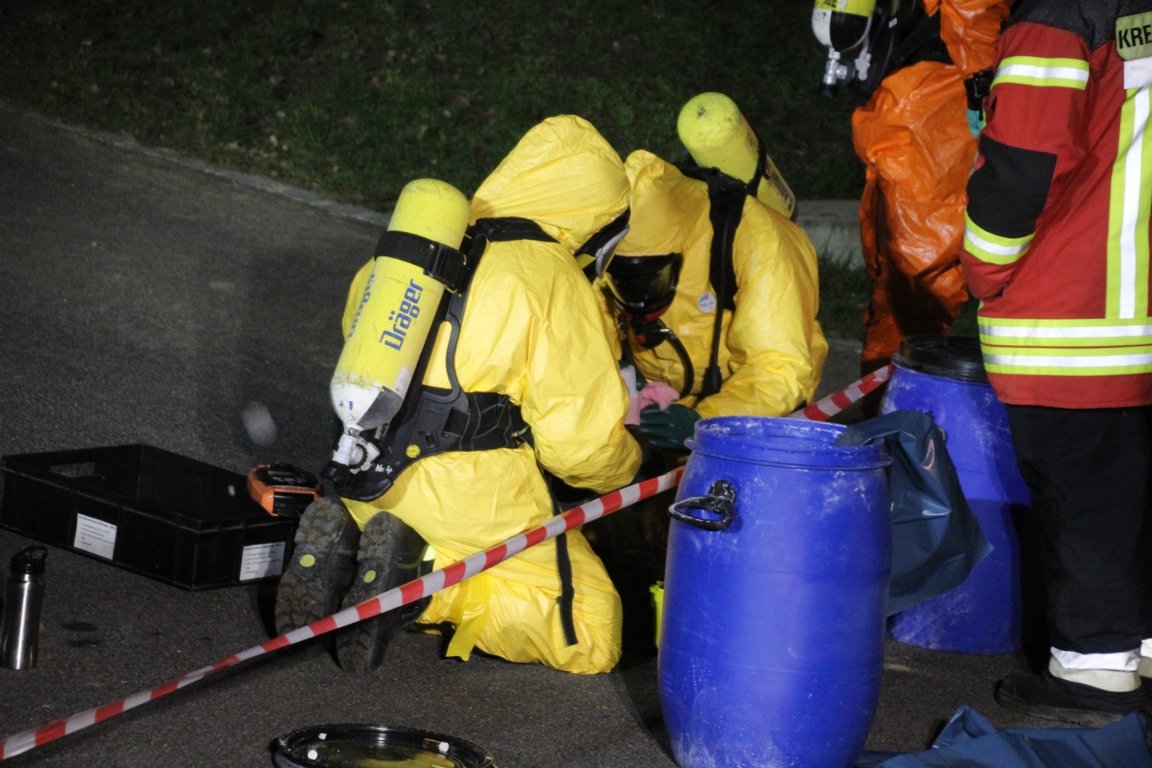 [Update] Anwohner in Eschenbach evakuiert: Säure identifiziert