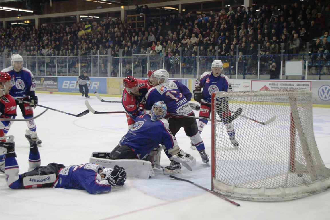 Blue Devils: Spannendes Derby mit besserem Ende für VER Selb