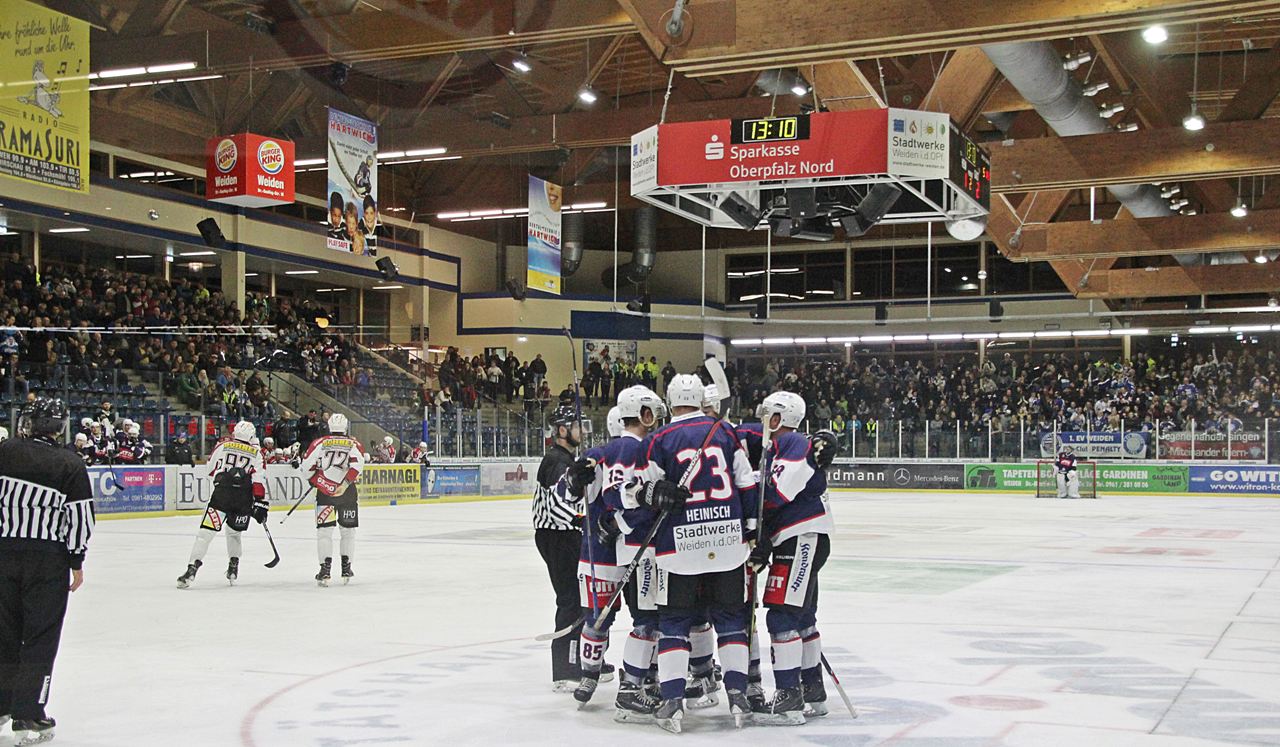 Weiden vs. Memmingen: Penaltyschießen bringt Blue Devils den Sieg