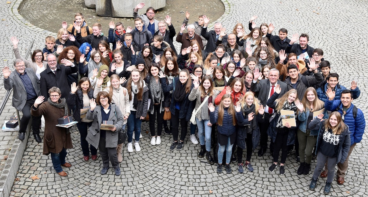 50 Schüler aus fünf Nationen: Botschafter des Landes mit Erasmus+