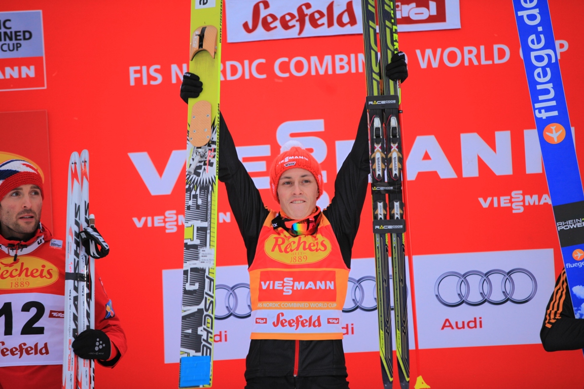 „Unendliches Glück“: Eric Frenzel holt Gesamtweltcup
