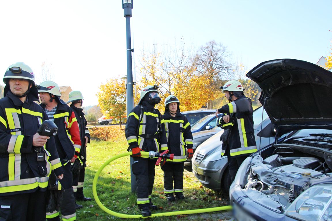 Sanitäter verhindert Brand