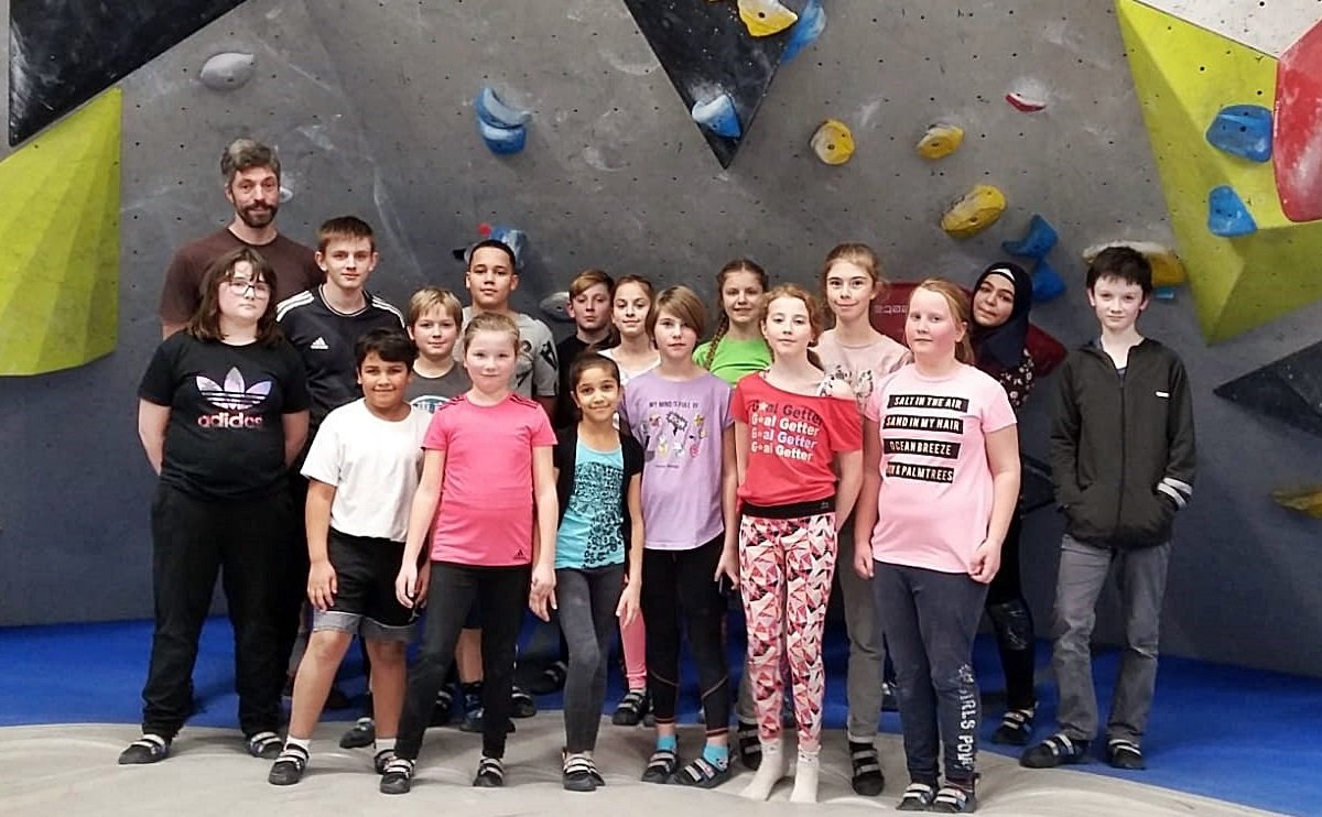 Kletterwand statt Schulbank