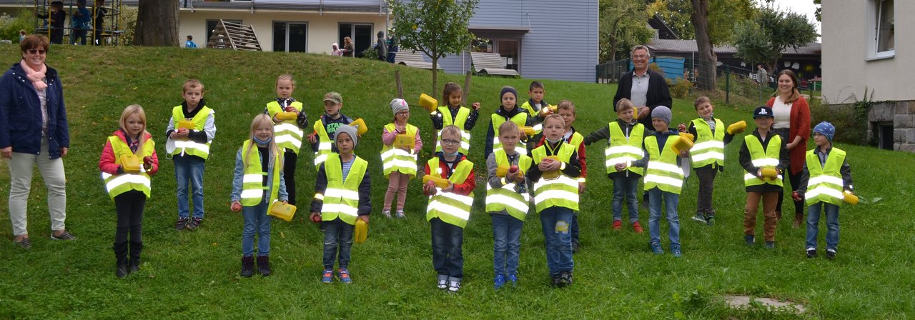 Leuchtender Schutz für Erstklässler