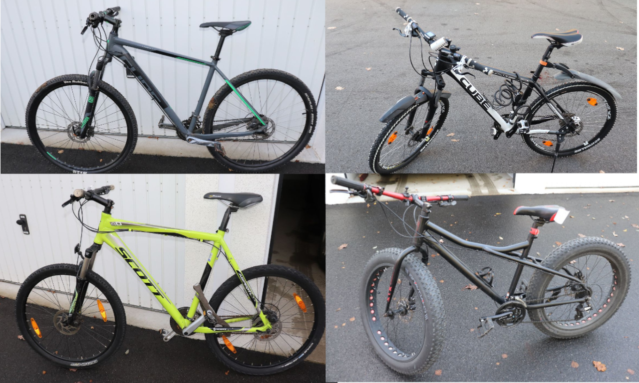 Nach Festnahme zweier Diebe: Fahrradbesitzer gesucht!