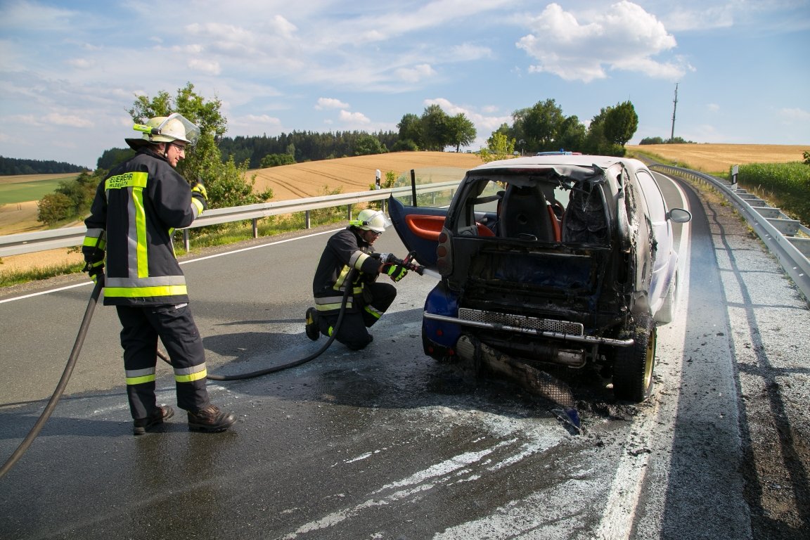 Smart fängt Feuer
