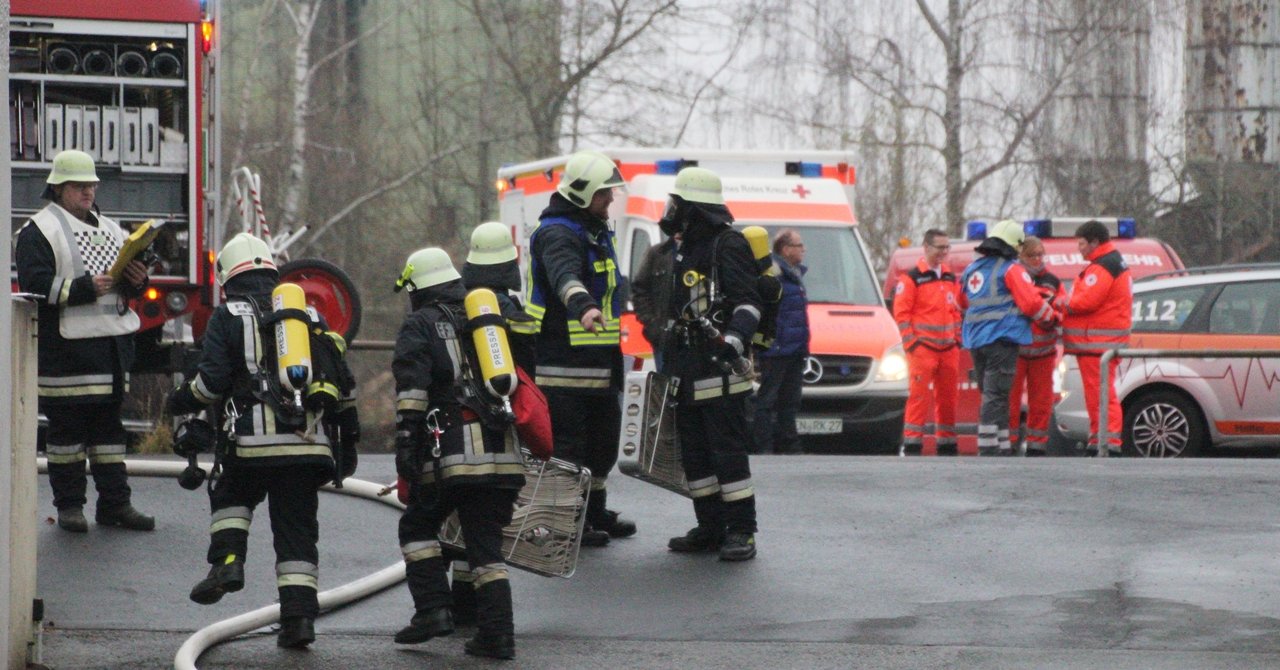Großeinsatz bei Lippert Pressath