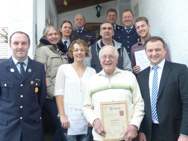 70 Jahre in Dienst der Feuerwehr: Stolz auf Rückhalt