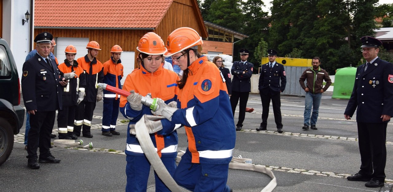 Erste und schwerste Prüfung bei der Feuerwehr
