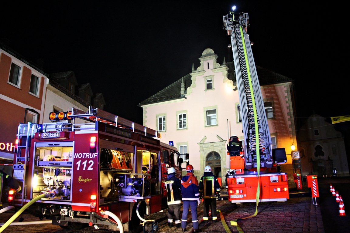 Blaulicht, Feuerwehr, Hilferufe: Aufregung am Stadtberg