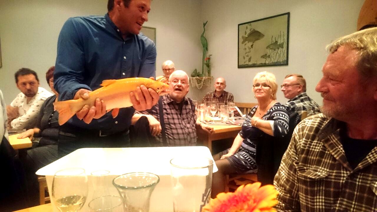 Prominenter Gast beim Muckenthaler Kulinarium