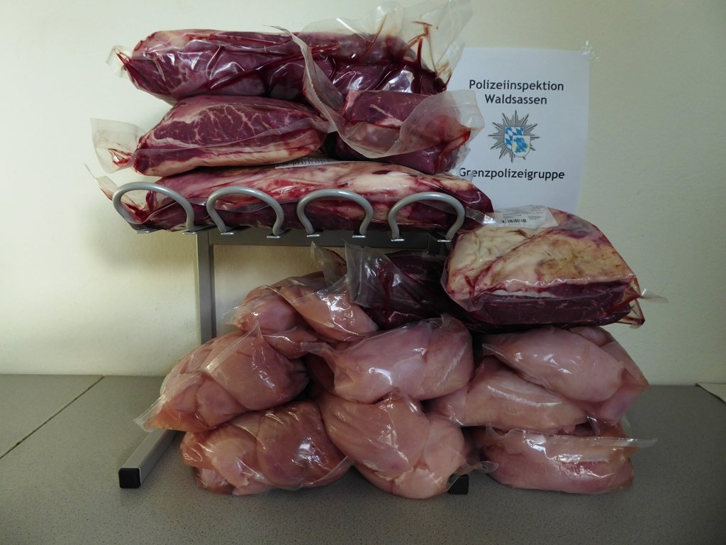 Polizei deckt Fleisch-Klau auf