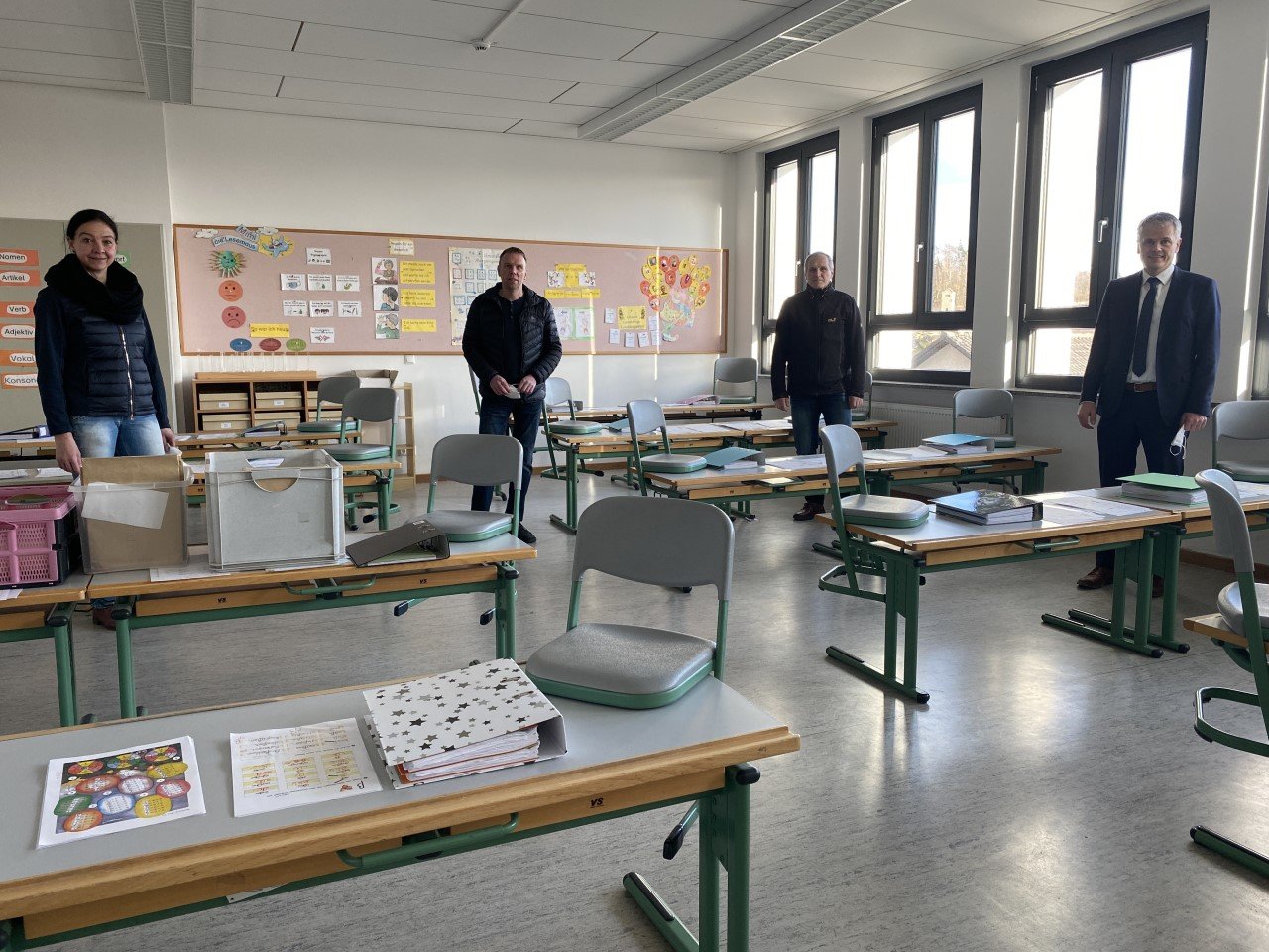 Sanierte Grundschule kommt technisch in der Moderne an