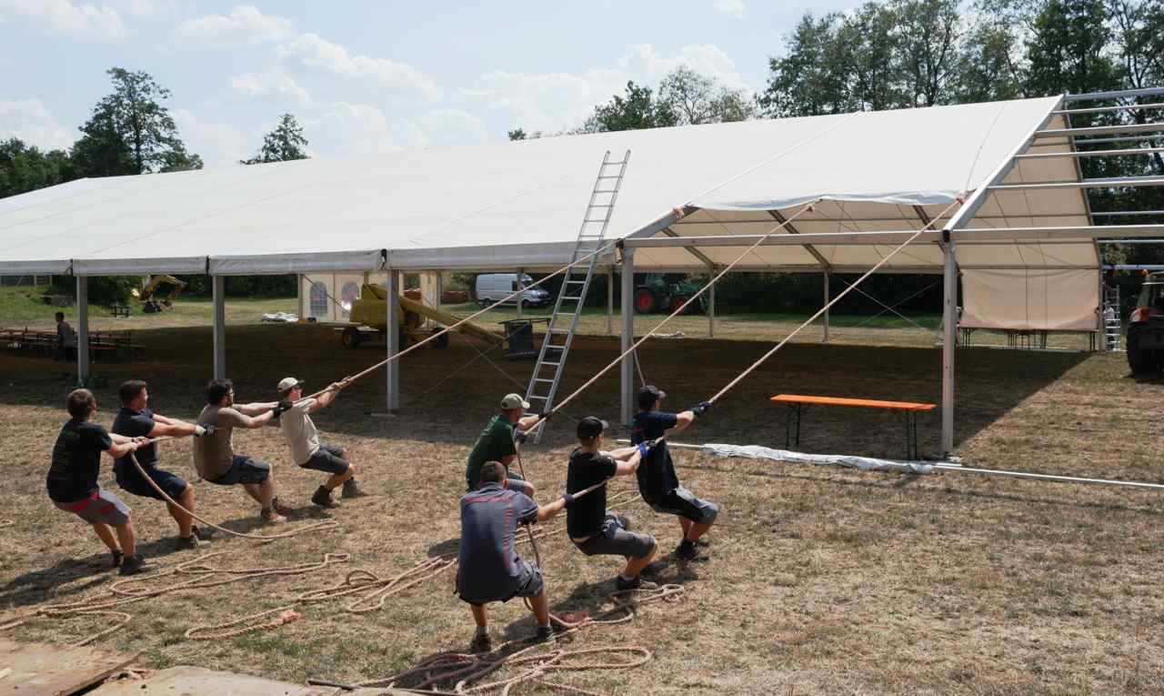Burschenverein in Top-Form: Flosser Kirwa 2018 in Startlöchern