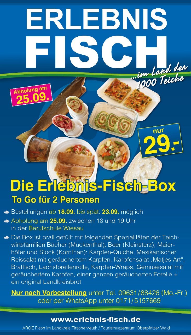 „Erlebnis-Fisch-Box“ aus dem Land der 1.000 Teiche