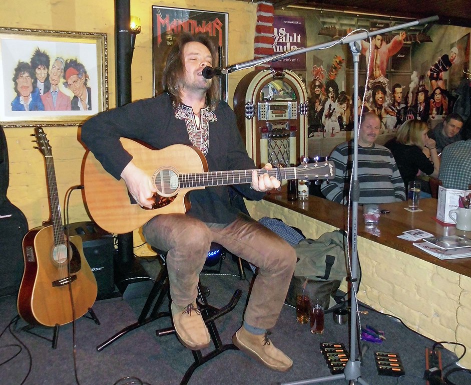 Mac Frayman auf der „Salute“-Bühne
