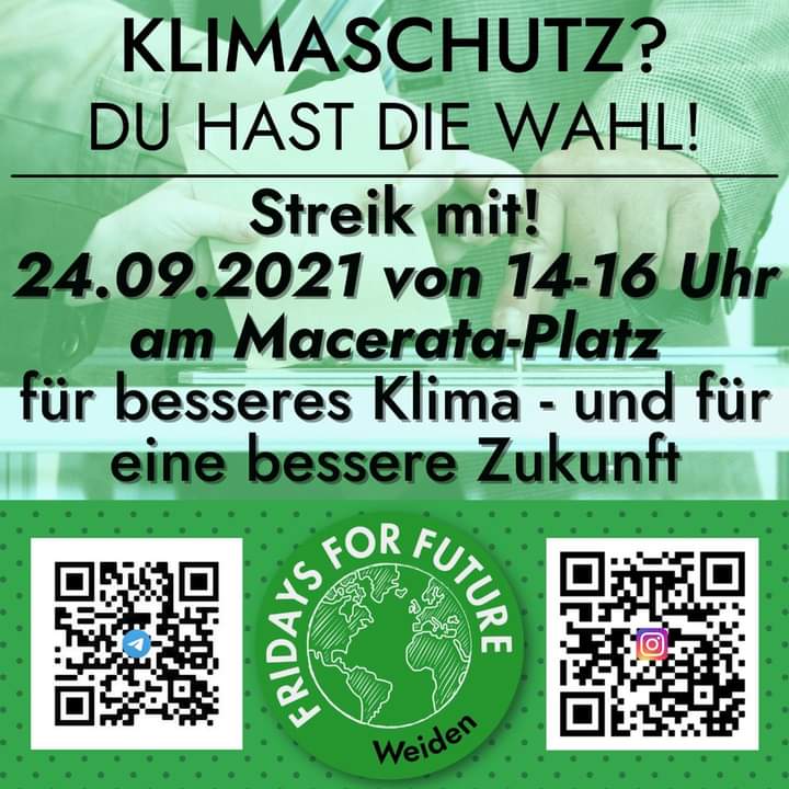 Fridays for Future fordert zum Klimastreik auf