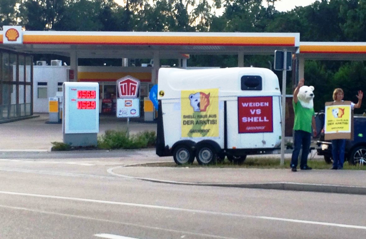 Green Peace Weiden will Arktis schützen