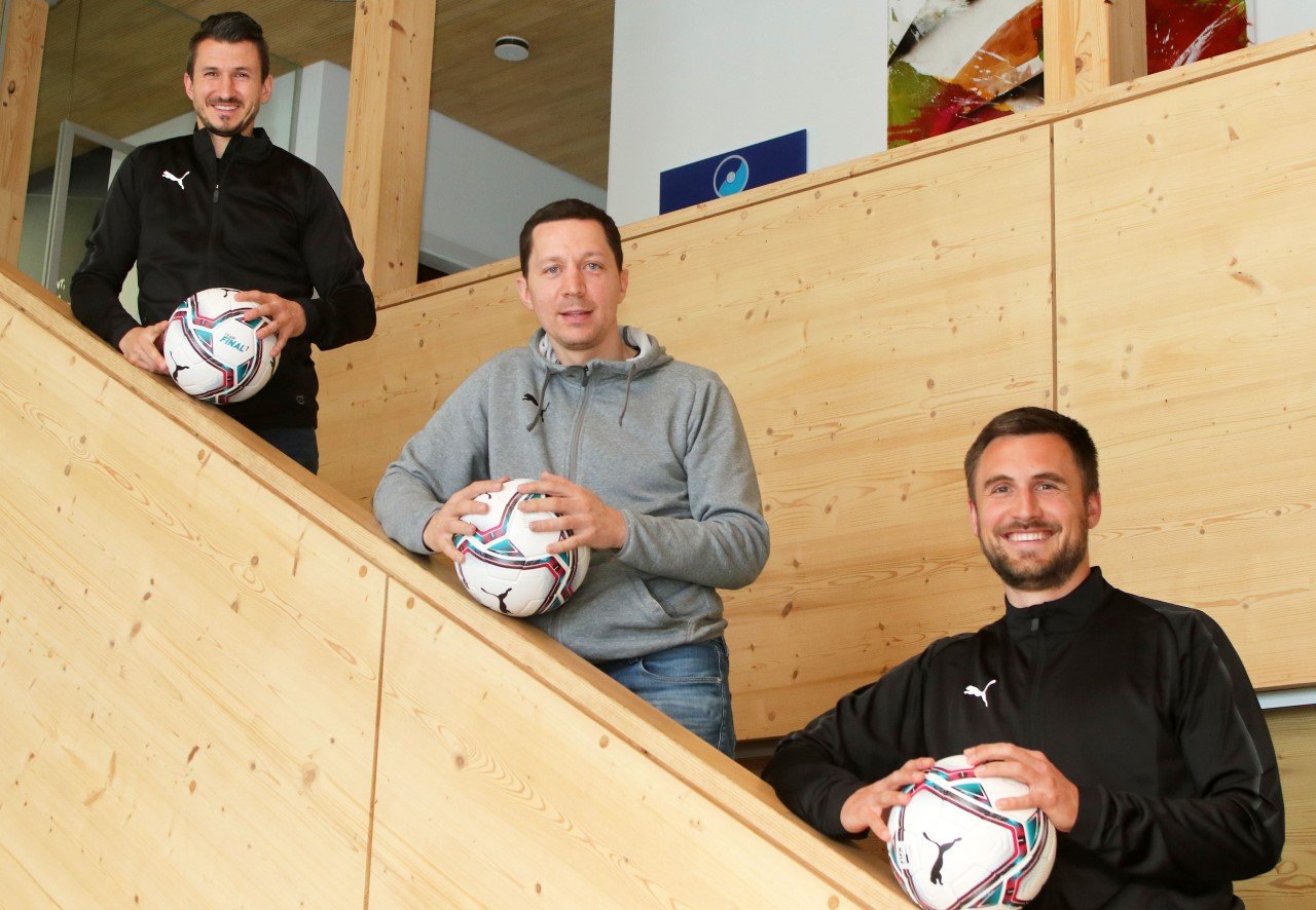 Drei Freunde, ein Fußball-Verein und eine gemeinsame Idee