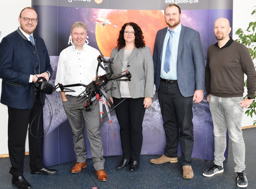 Landratsamt nimmt Maß bei Galileo-ip