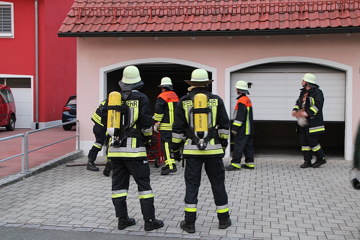 Brand in Garage in Speinshart