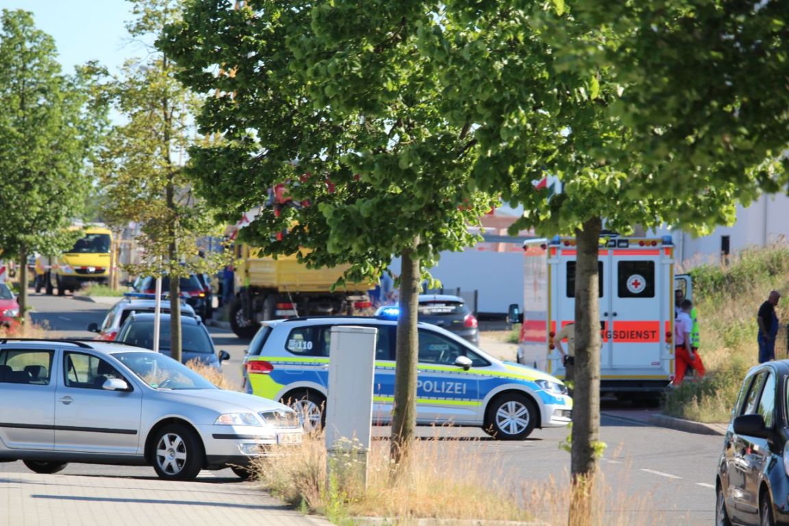 Einsatzkräfte haben Gasleck in Leimbergerstraße schnell im Griff