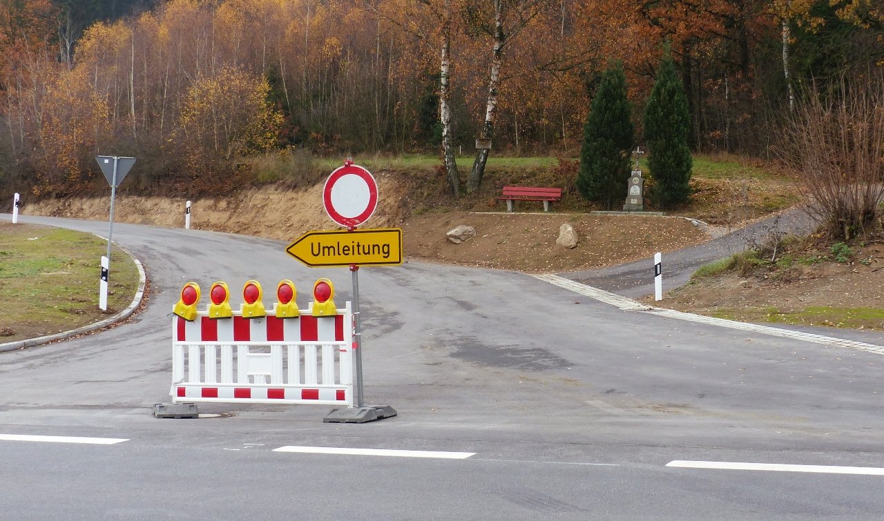 Freie Fahrt zur B22