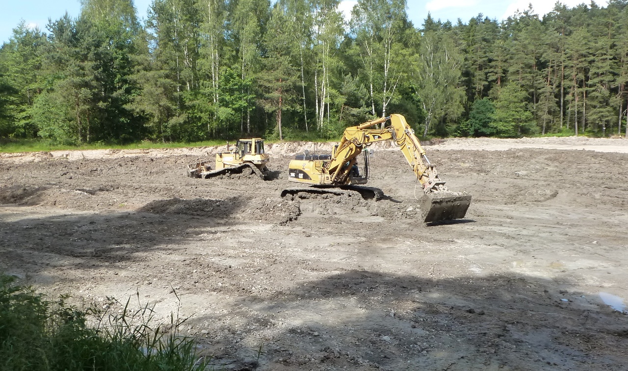 Gemeindeweiher Parkstein wird „platt“ gemacht