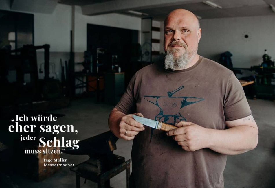 Ein stahlharter Oberpfälzer: Messerschmied aus Leidenschaft