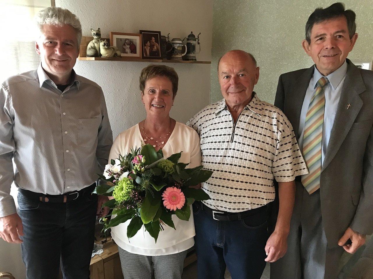 Wilma und Baldi Witzl schauen auf 50 glückliche Ehejahre