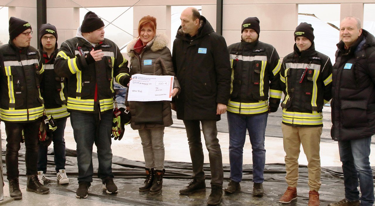 Hilfsbereitschaft für Feuerwehr Floß ist überwältigend