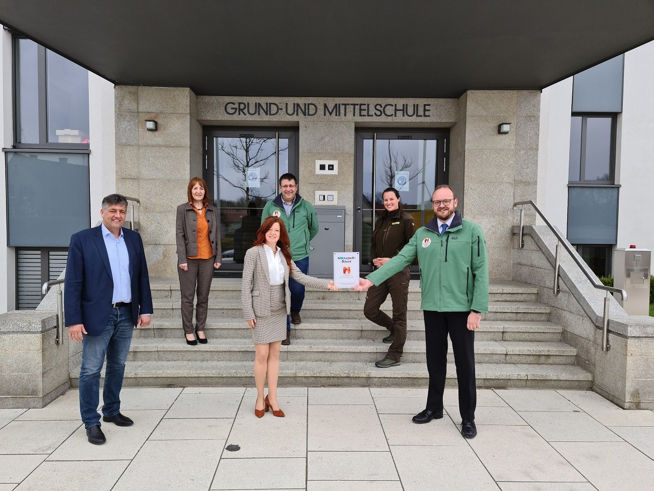 Ziel erreicht: Erste Naturparkschule der Region