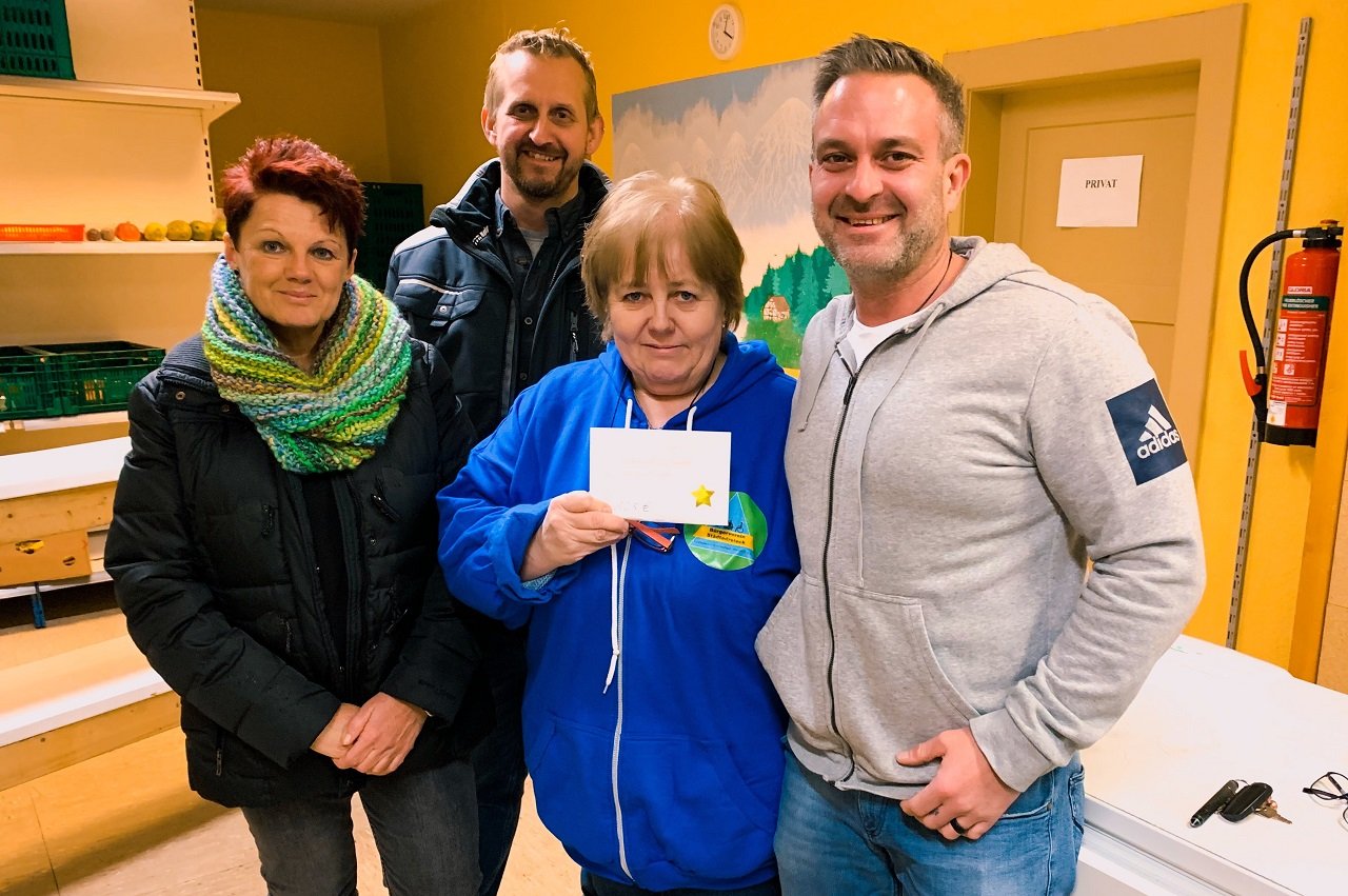 Geschenk für Grafenwöhrer Bürgerladen