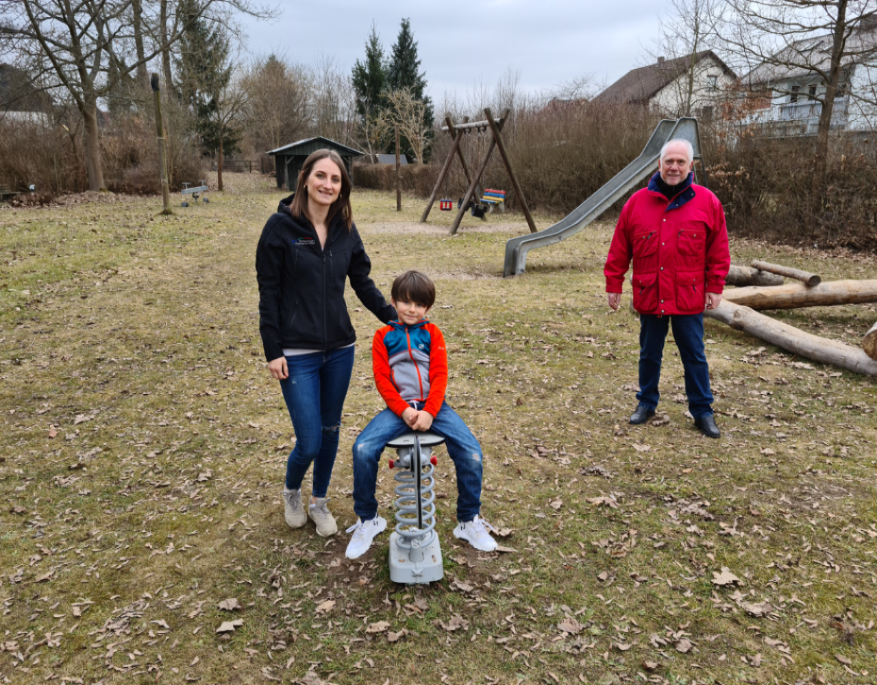 Madline Schwaiger und ihr Projekt: Spielplatzsanierung