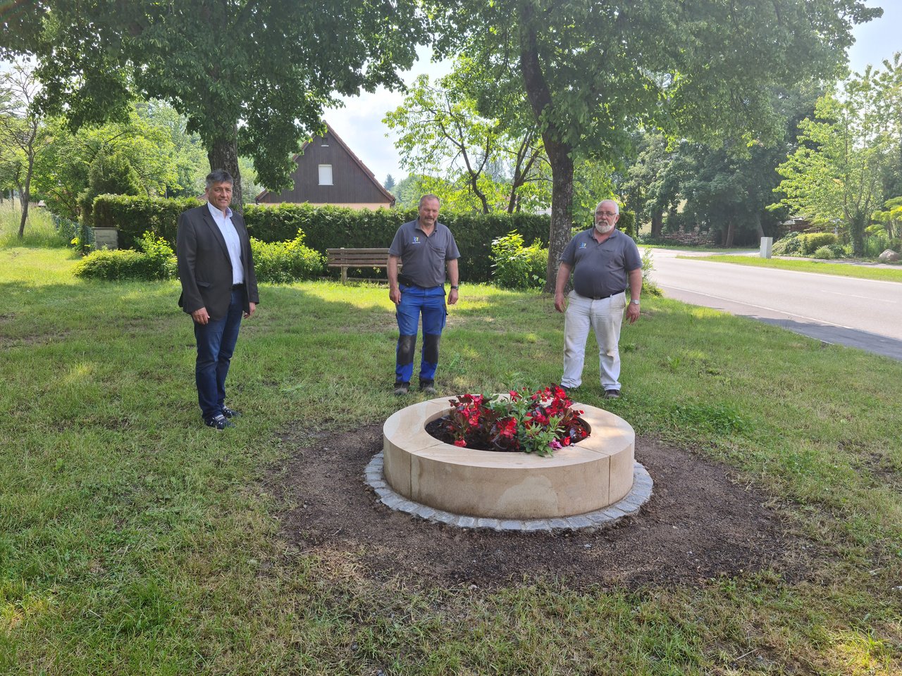 Upcycling in Grafenwöhr: Vom Brunnen zum Beet