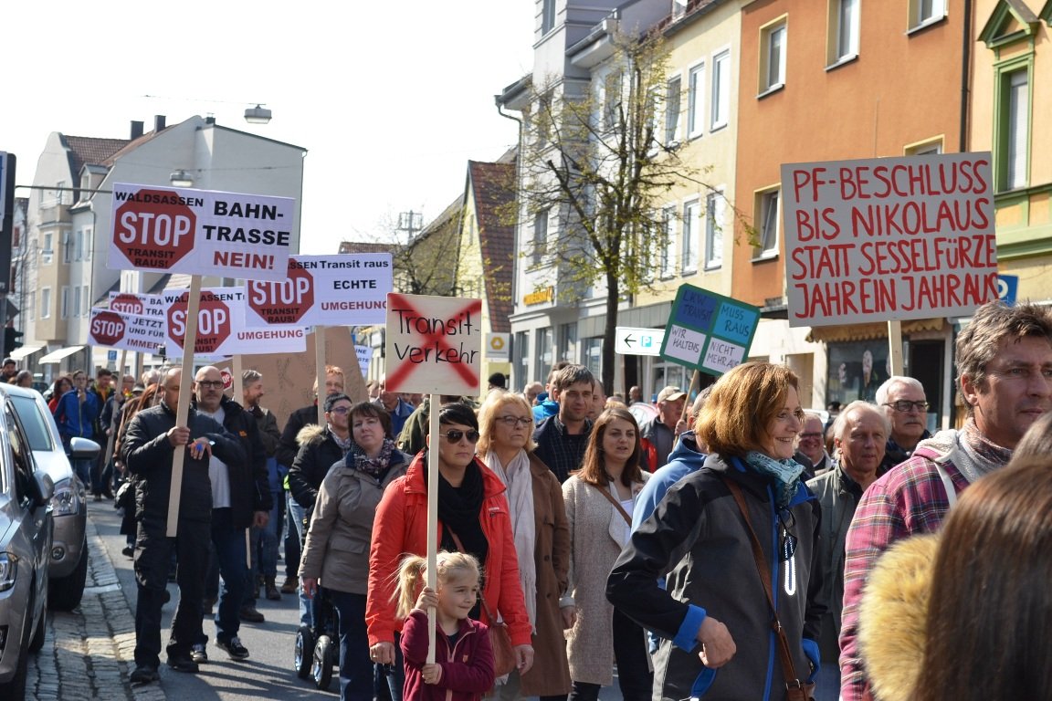 Kampf gegen den Schwerlastverkehr