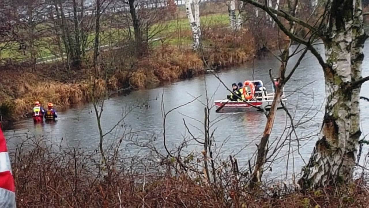 Großeinsatz am Baggerweiher