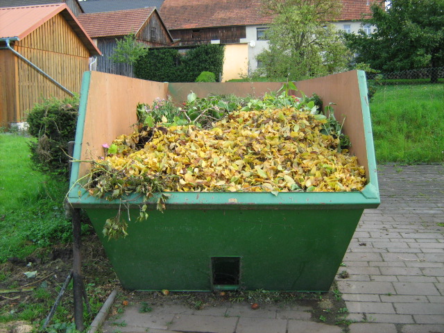 Gartenabfallcontainer werden ab 18. März 2019 aufgestellt