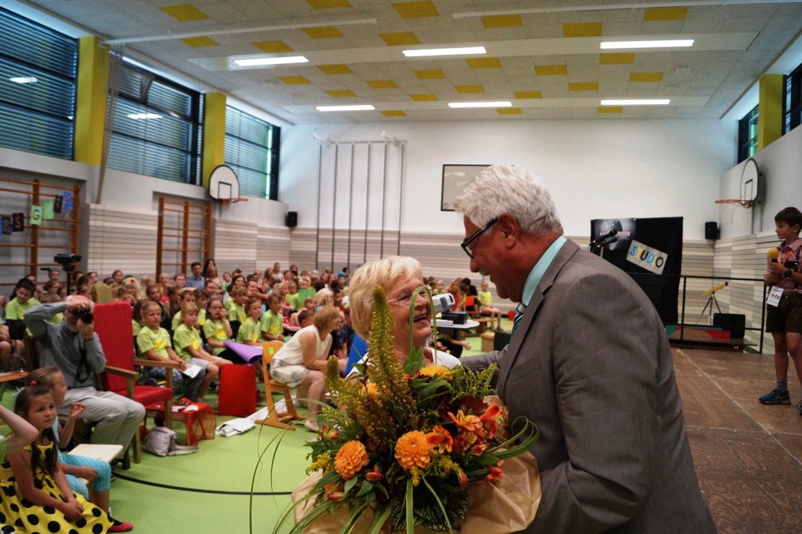 Frau Langhammer nimmt Abschied