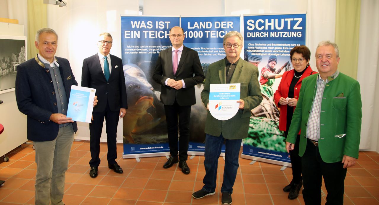 Karpfenteiche als immaterielles Kulturerbe Bayern ausgezeichnet