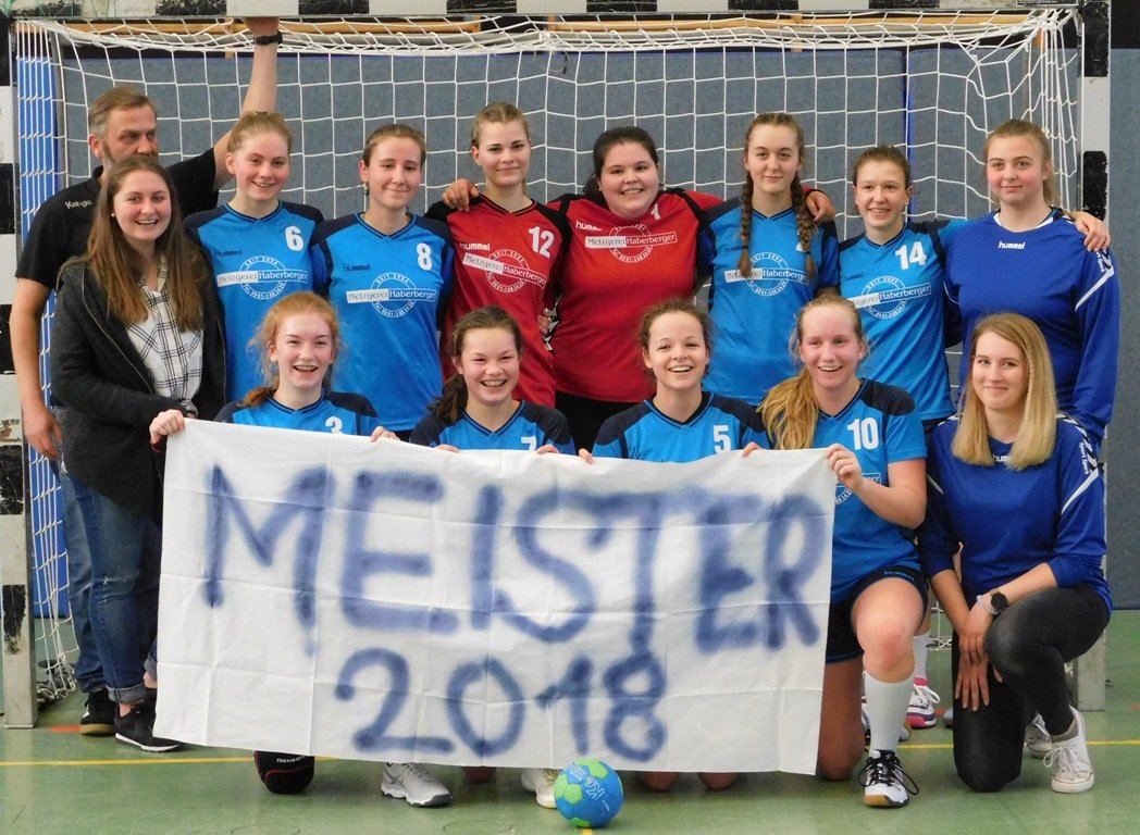 Handball HC Weiden: Mädels der B-Jugend sind Meister