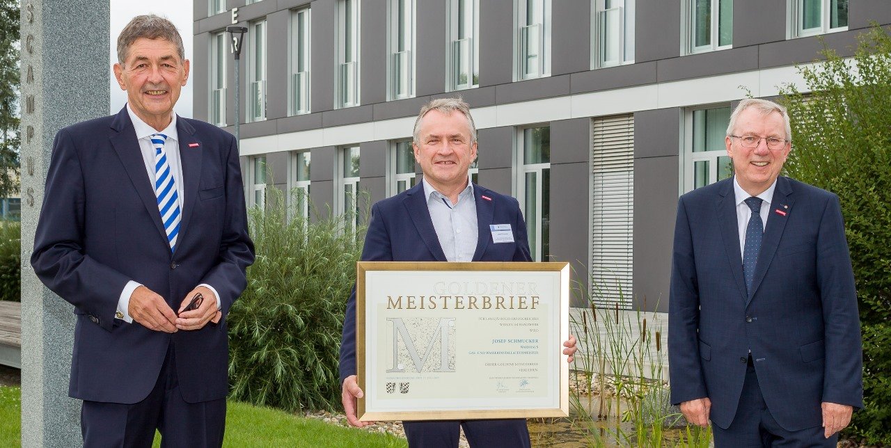Ein „Goldenes M“ für Josef Schmucker