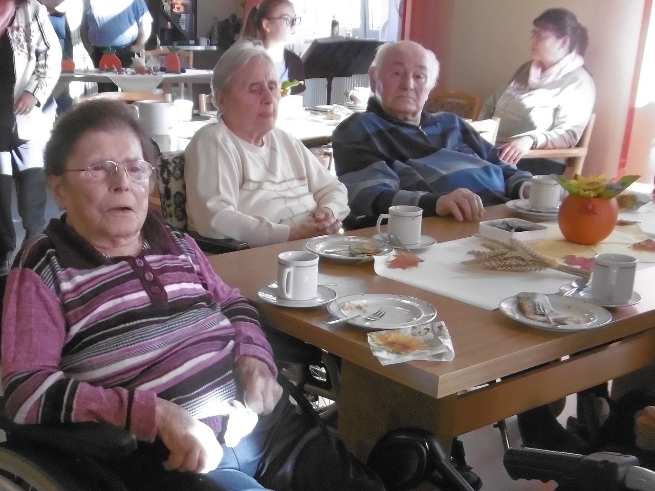 Senioren feiern Erntedank